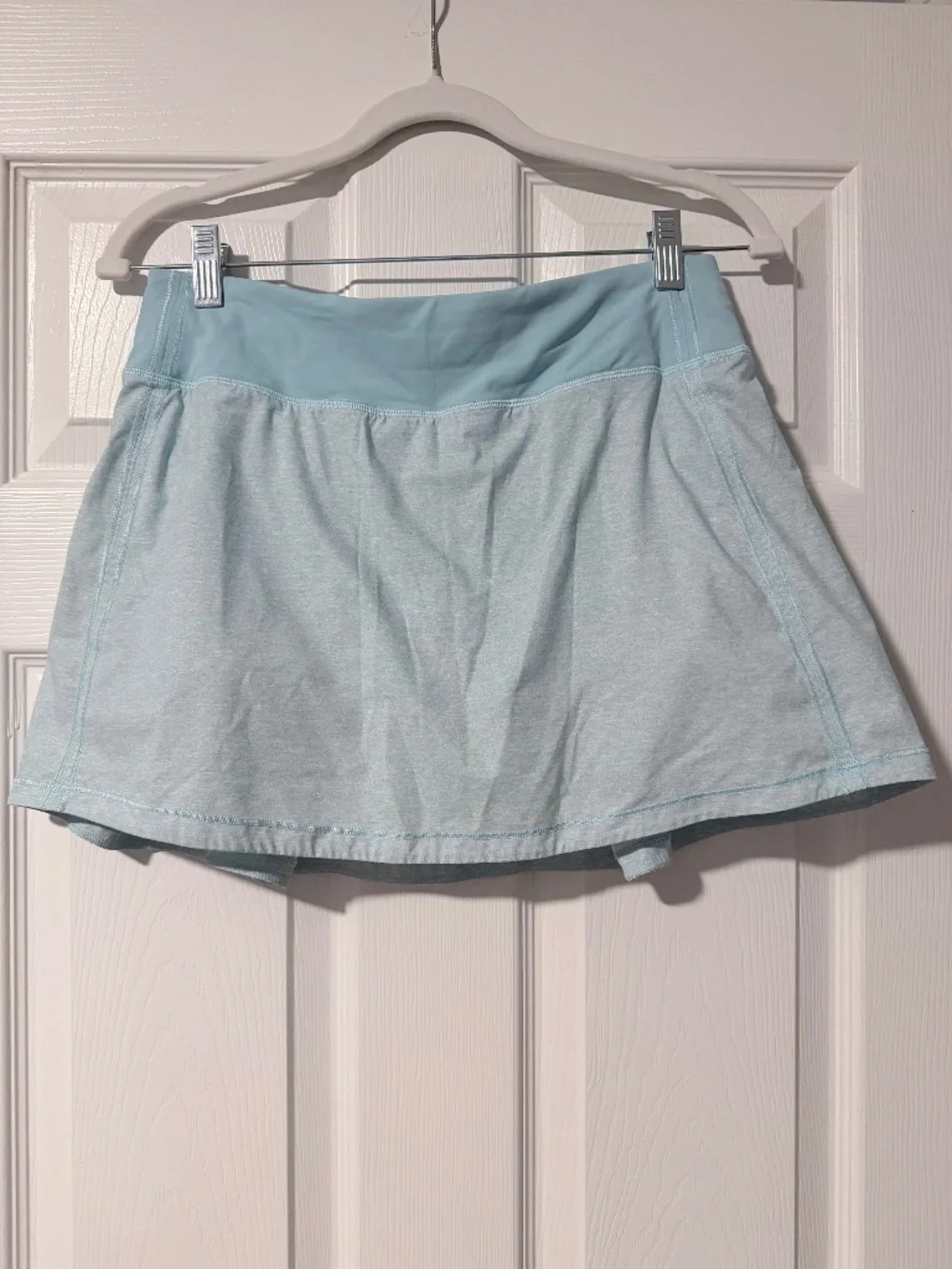 Lululemon *LIKE NEW* Pace Rival Skirt Heathered Blue Size 4